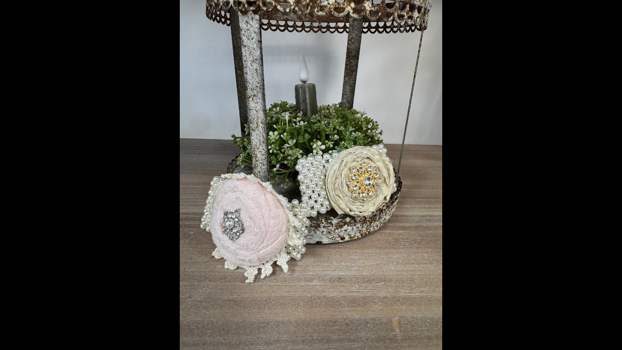 Making A Fun Bracelet Using Ribbon And Bling