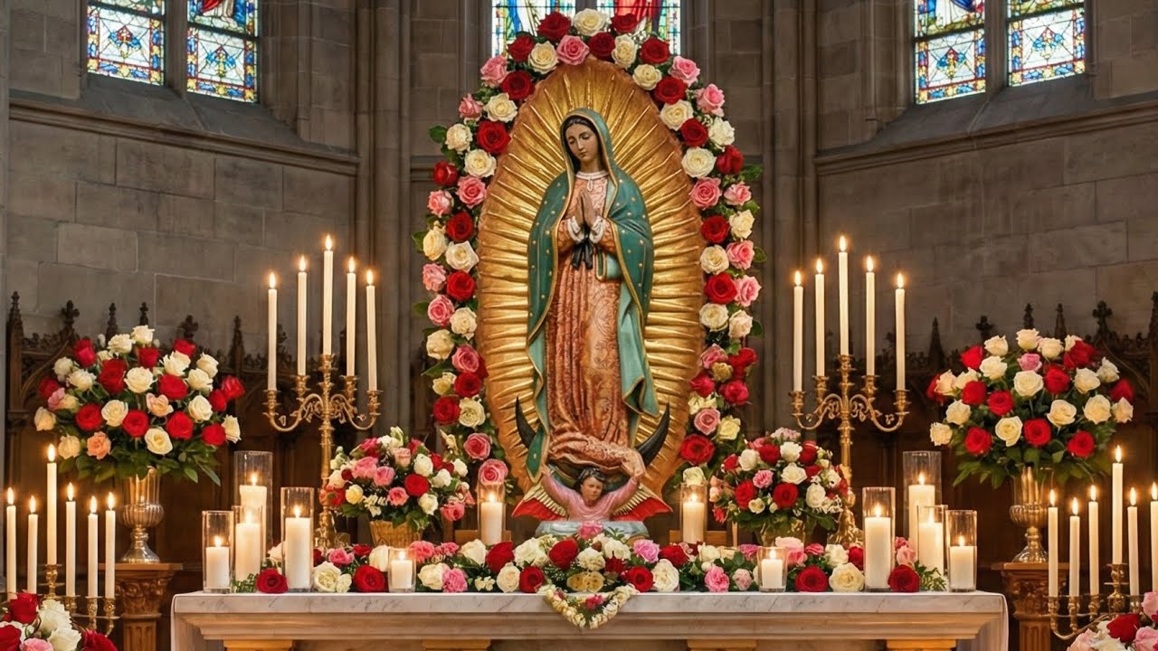Lady of Guadalupe Gregorian Chant for Peace Deliverance & Family Unity 