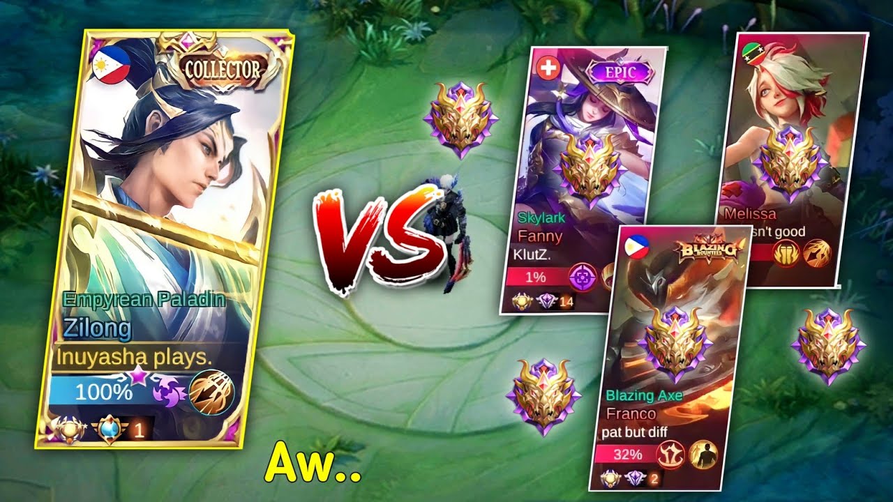 TATLONG MYTHICAL GLORY LABAN SA SOLO GAMER - MLBB