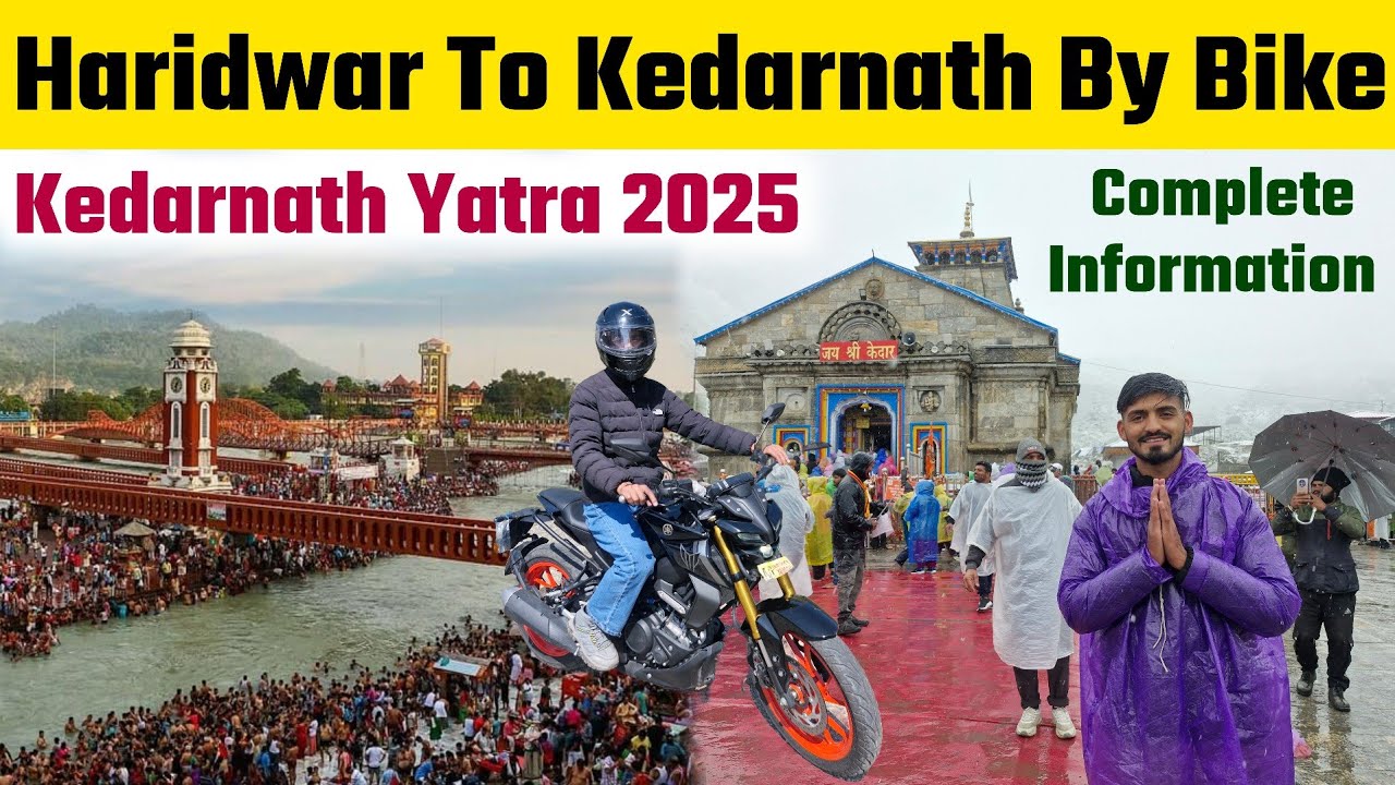 Haridwar To Kedarnath By Bike |Kedarnath Yatra 2025 |Chardham Yatra 2025|Kedarnath|Robin Rawat Vlogs