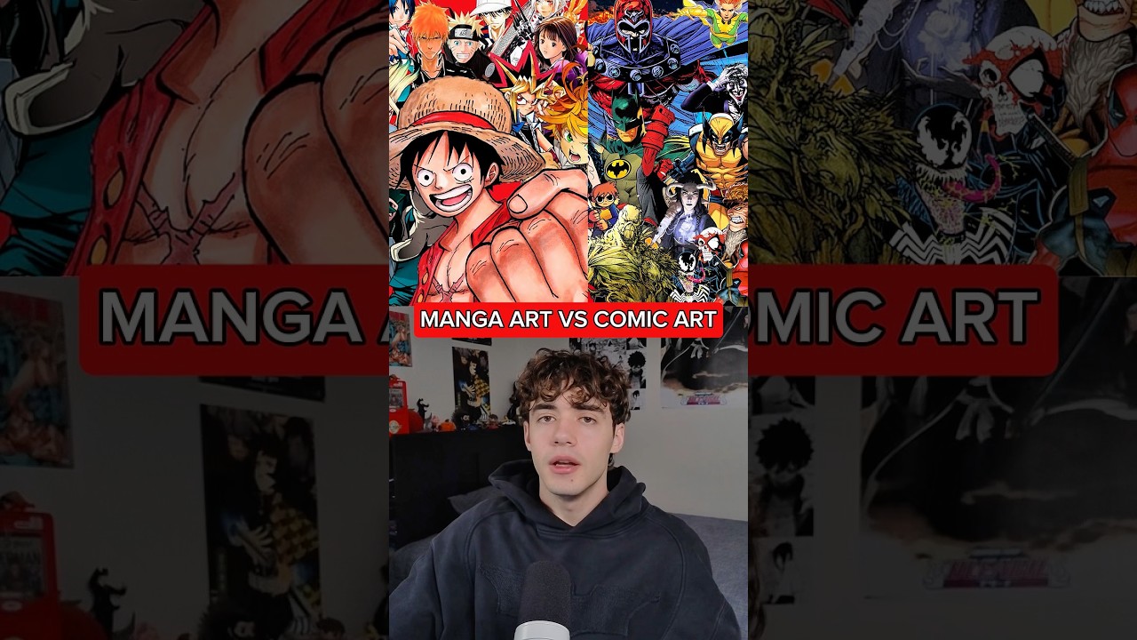 Is Comic Art Better Than Manga? 🤔