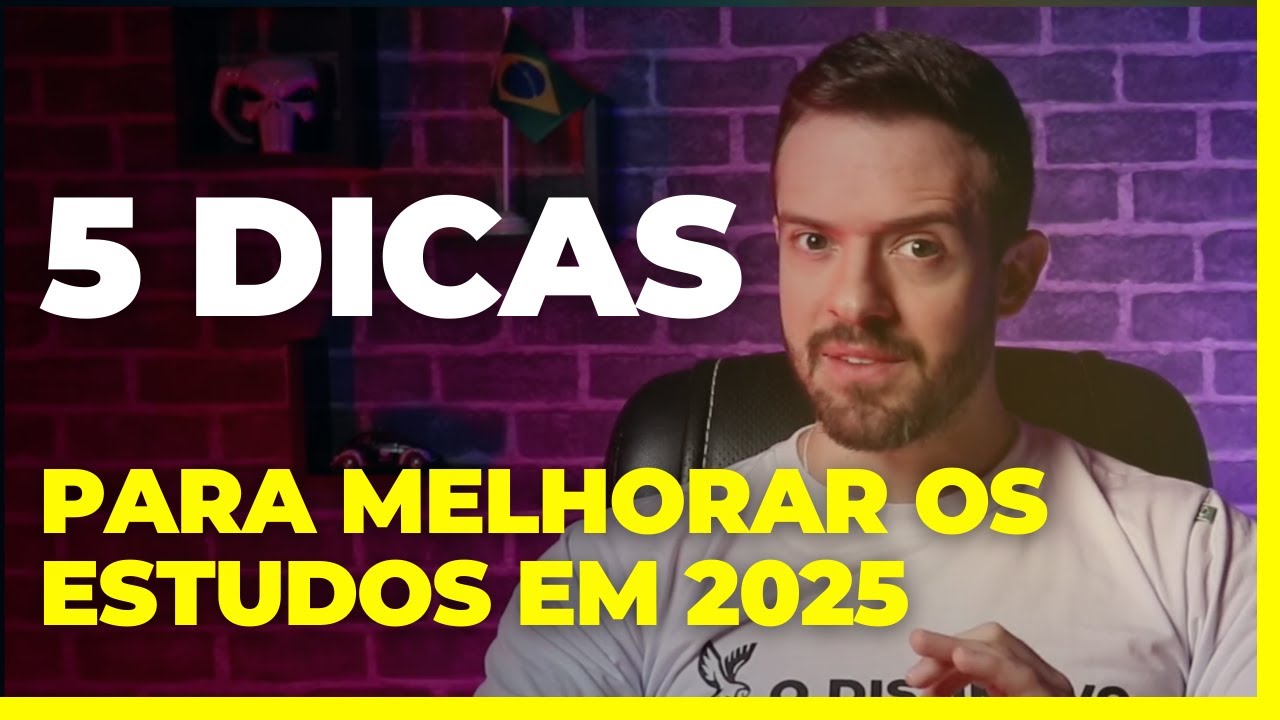 Concurso Público: 5 DICAS PARA EVOLUIR SEUS ESTUDOS EM 2025 E CONQUISTAR SEU DISTINTIVO
