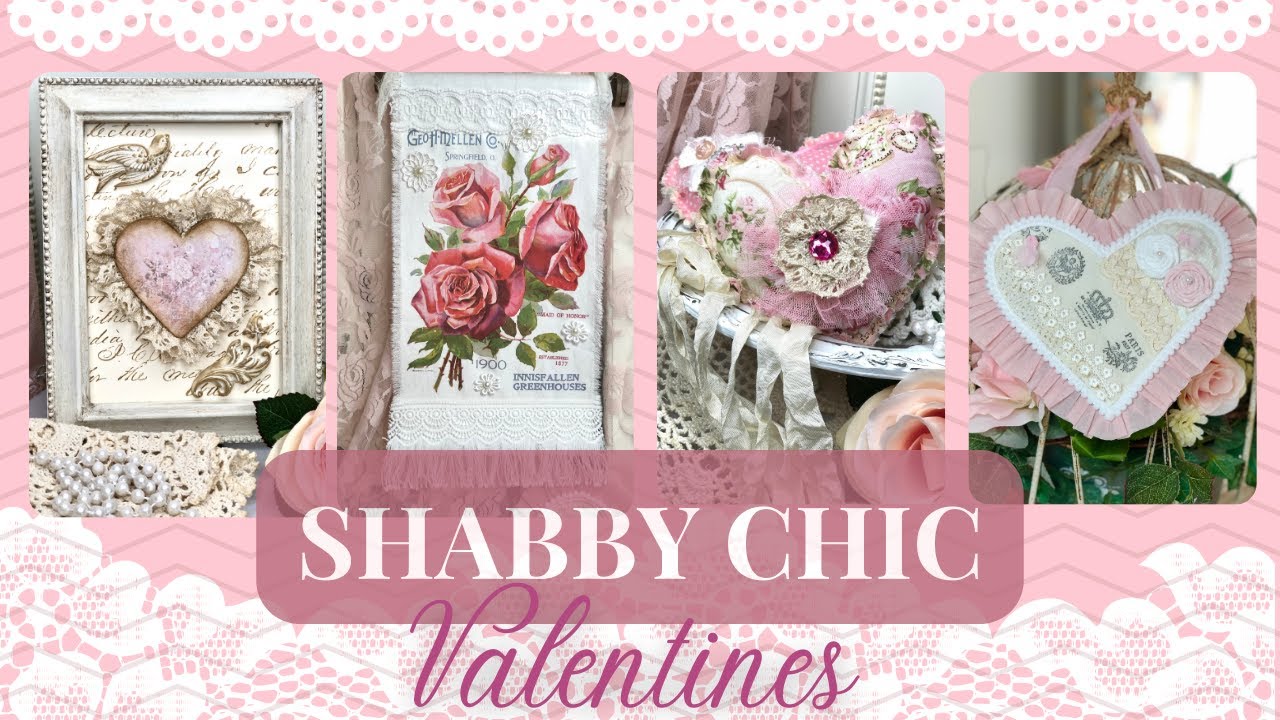 Shabby Chic Valentines | Romantic DIY Valentine Decor