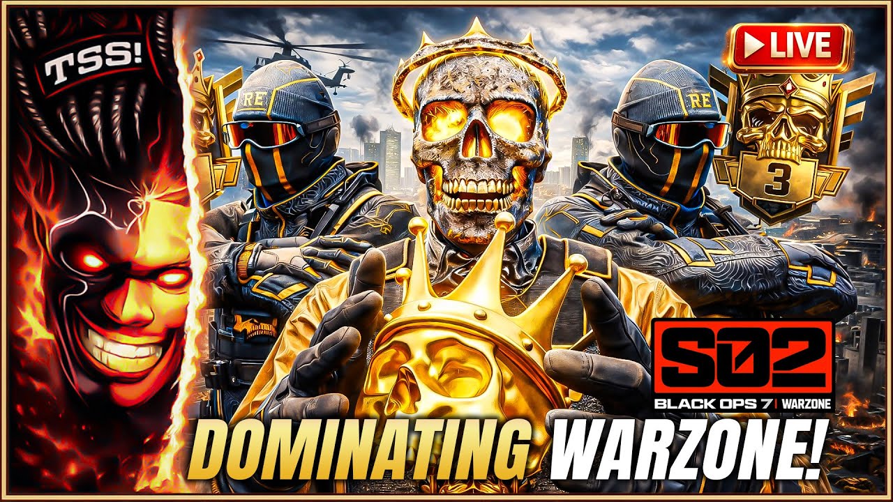 🔴 LIVE – 👑 New Season, New Sweat 😈 | WARZONE Season 2 LIVE