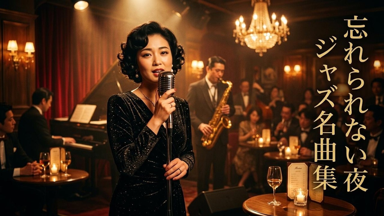 昭和の名曲クラシックジャズ｜夜をやさしく包む旋律