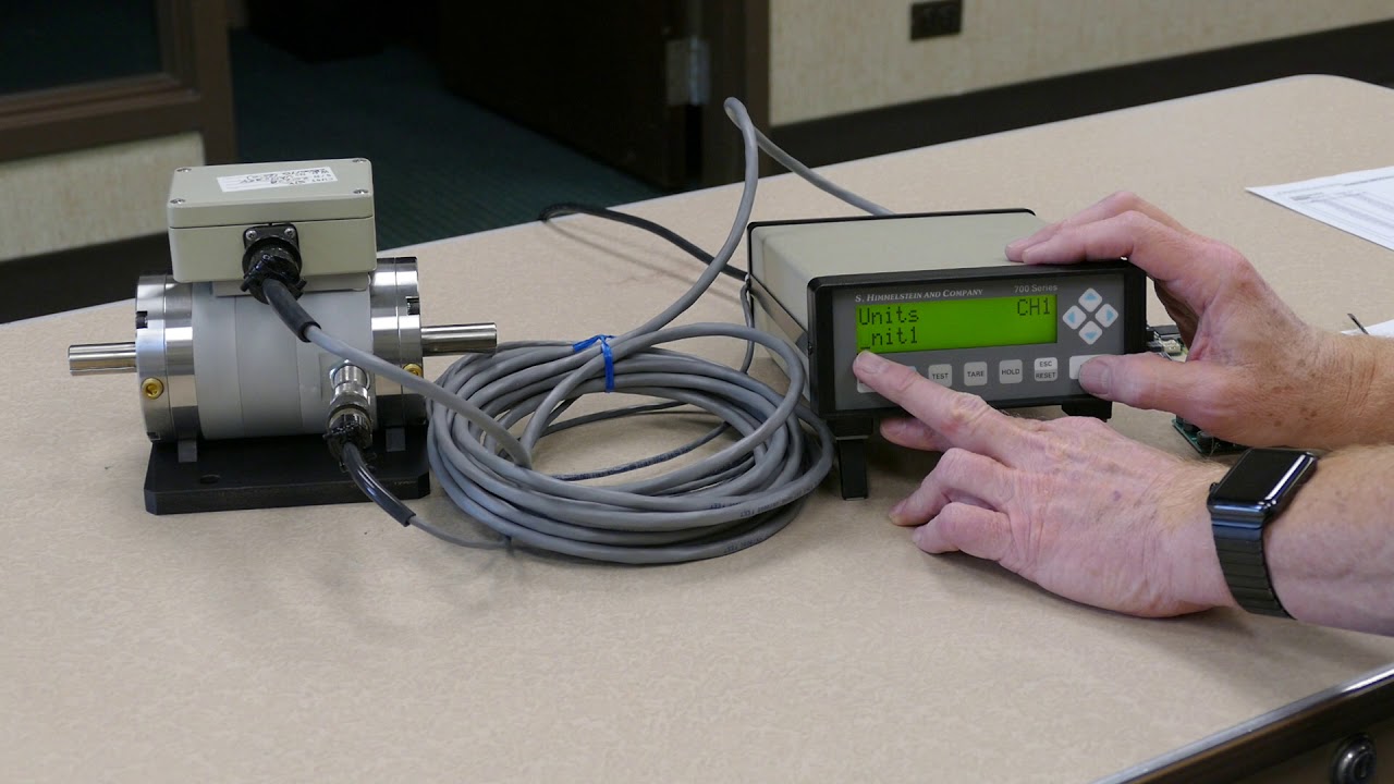 Changing the Engineering Display on the Himmelstein 700+ Signal Conditioner