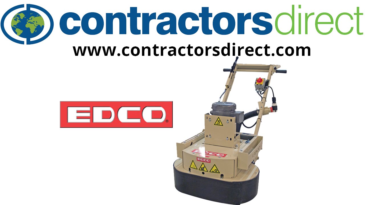 Edco Dual Disc Floor Grinder