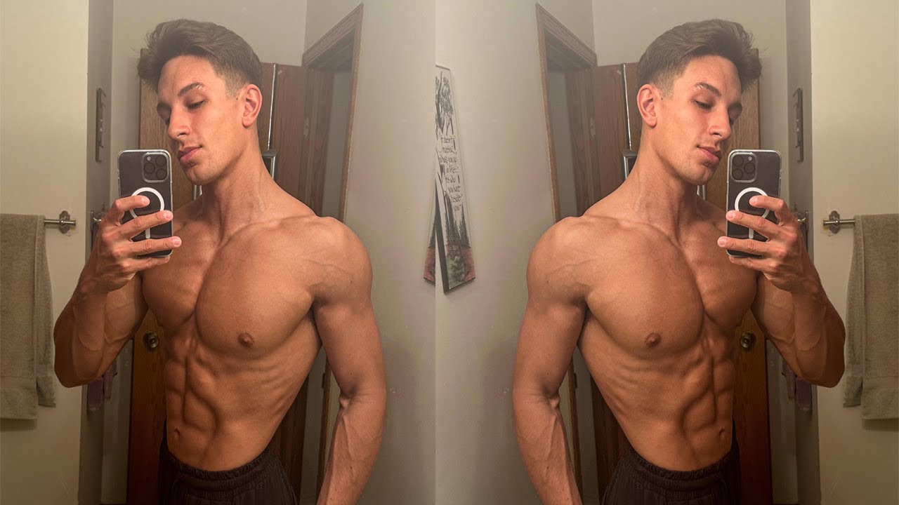 Full Day Of Eating For Men's Physique Prep (6 Weeks Out) + Pull Workout