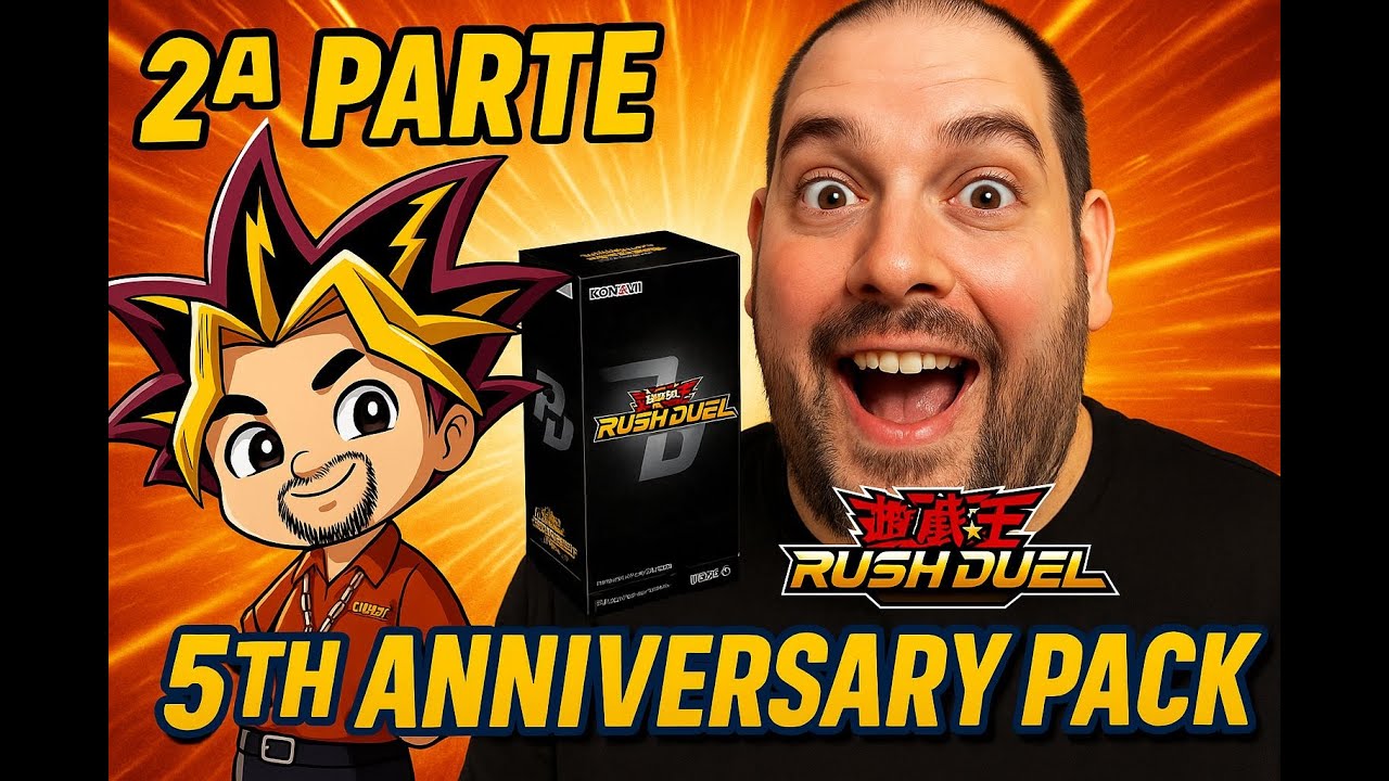 ¡Seguimos la caza! 🔥 Apertura Caja 2 (Parte 2) | Rush Duel 5th Anniversary Pack (por Ifcpotter) [2K]
