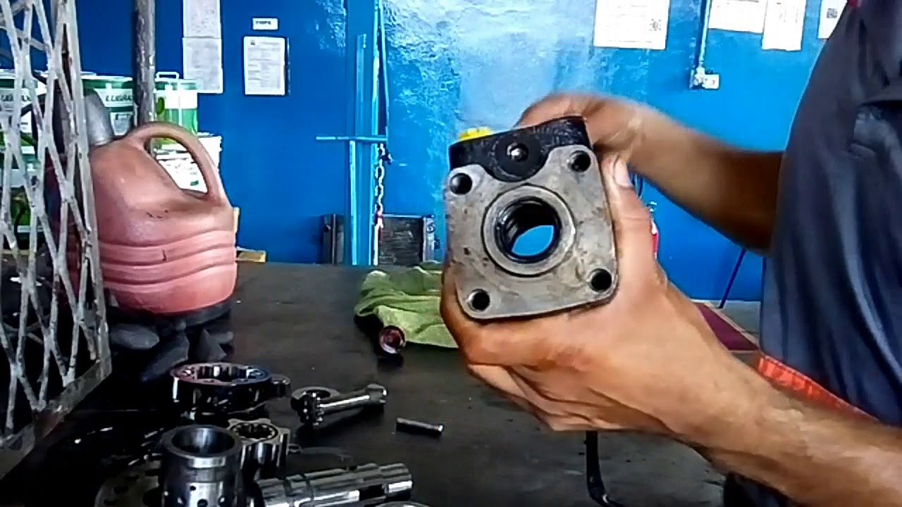 Desmontagem e montagem da válvula de direção hidrostática.(ORBITROL)