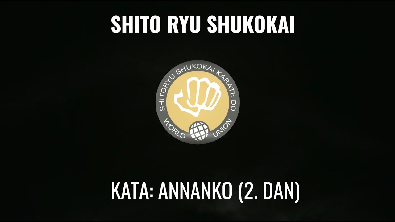 Kata Annanko - Shitoryu Shukokai Karate - pres. by Shihan Prof. Dr. Thomas Hausner, 8. Dan Kyoshi