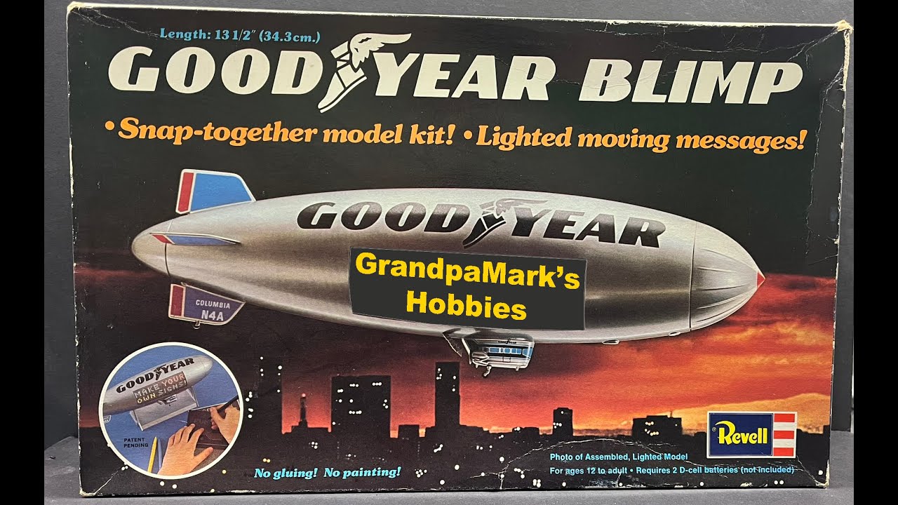 Revell’s Goodyear Blimp Unboxing