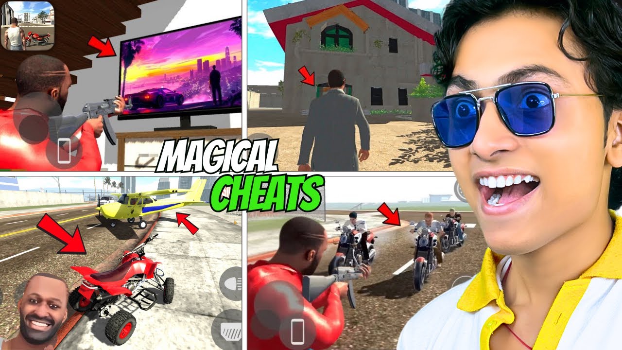 Trying My SUBSCRIBERS CHEAT CODES in ‘INDIAN BIKE DRIVING 3d’ Mobile Game😱 #41