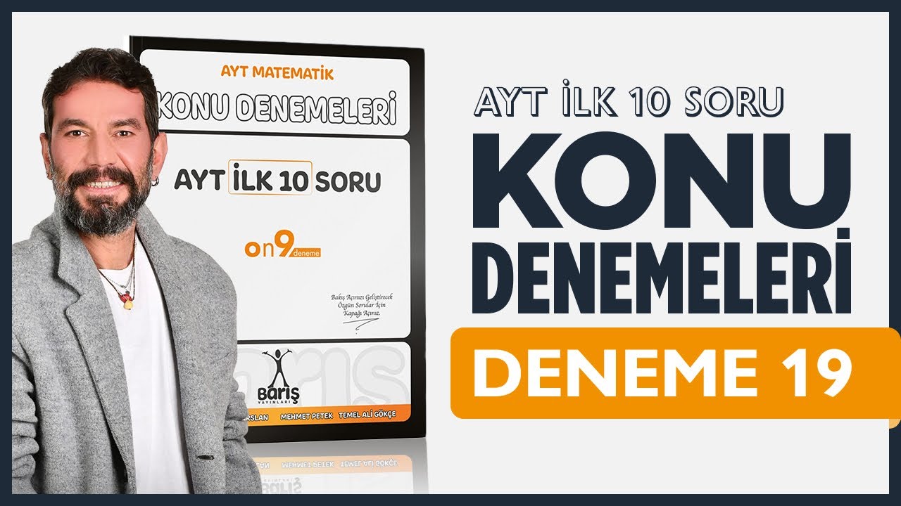 2026 Güncel baskı Ayt İlk 10 Soru “Deneme 19”