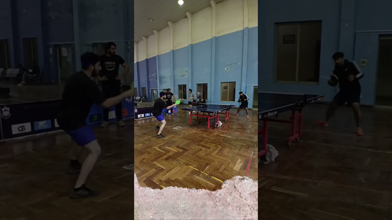 Highlight 40:44 &ndash; 45:44 from Live table tennis training session
