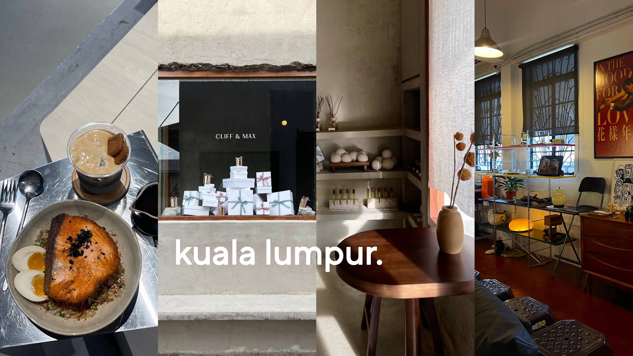 malaysia vlog 🇲🇾 4 days in kuala lumpur, cafe hopping, shopping, twin towers, KLCC park, TRX mall