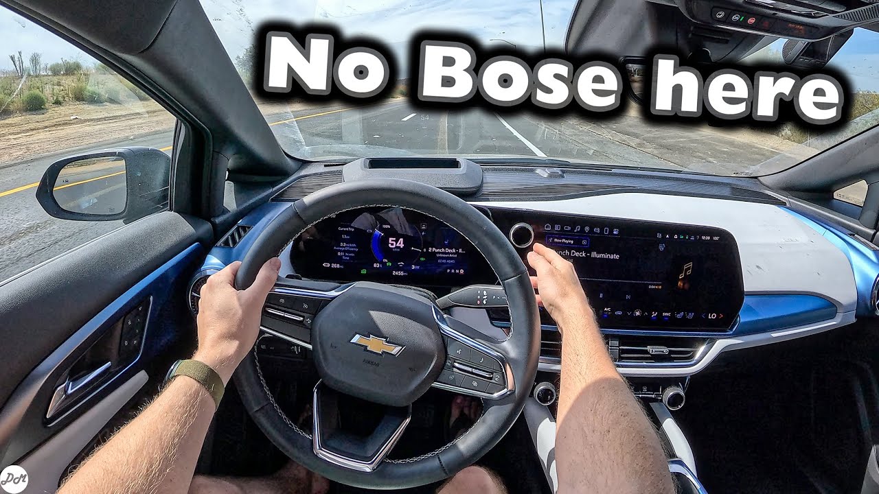 Chevrolet Equinox EV 2025 года — обзор аудиосистемы с 6 динамиками