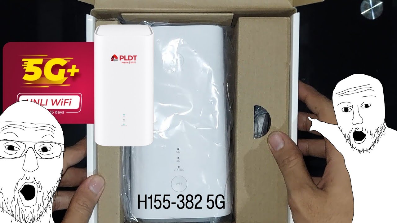 PLDT NEWEST 5G MODEM H155 382 5G