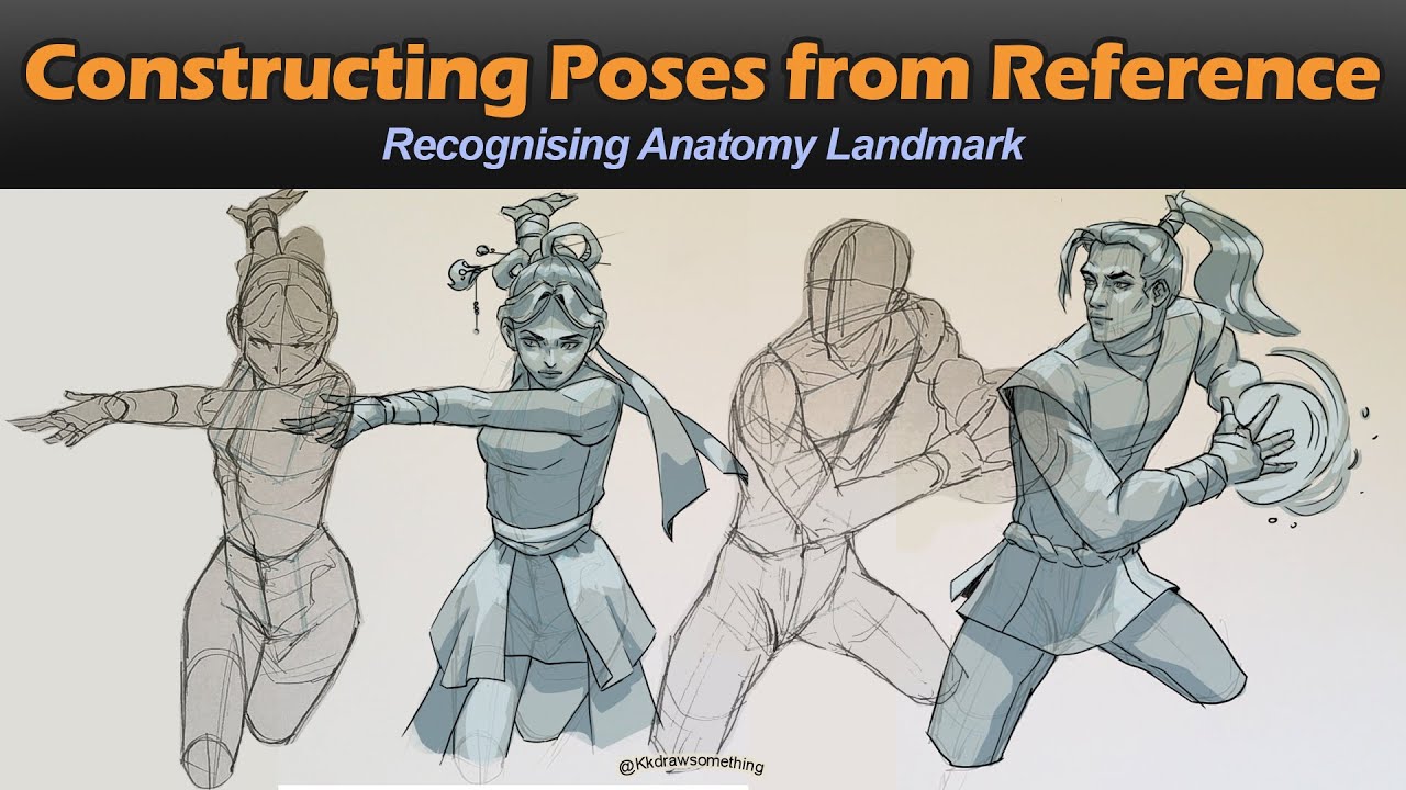 How to construct poses from Reference (Upper Body Pose)