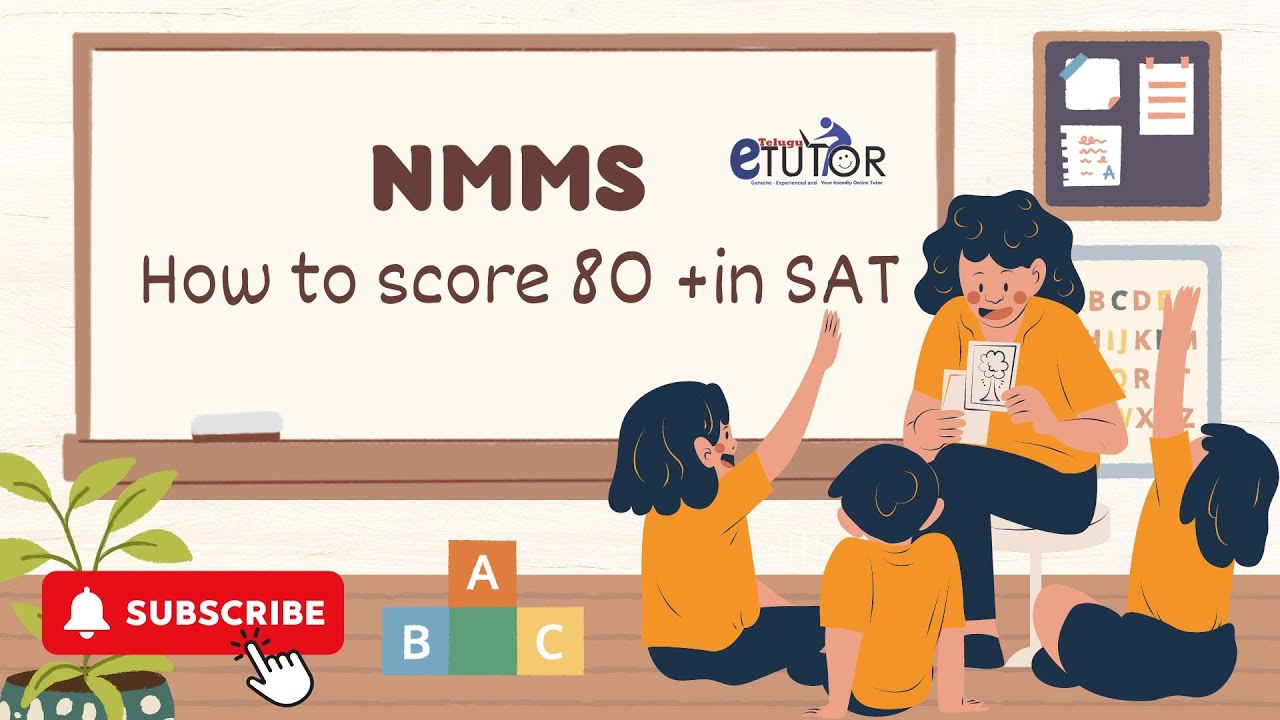 How to Score 80+ Marks in NMMS 2024 Easily | Top Tips & Strategies | Telugu eTutor