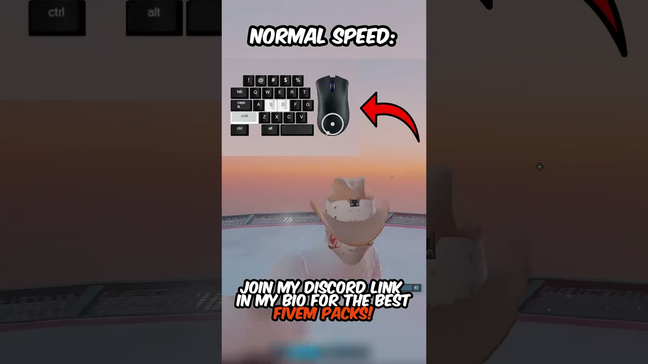 FiveM Stutter Speedboost Handcam tutorial! #shorts