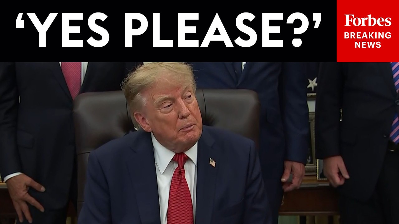 BREAKING NEWS: Trump Takes Questions From Reporters After Shock WH Ban On CNN, MSNOW, And Politico