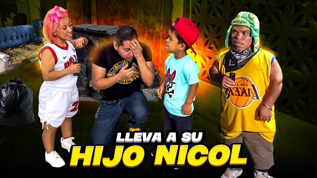 ASÍ REGRESA LA PEQUEÑA NICOL
