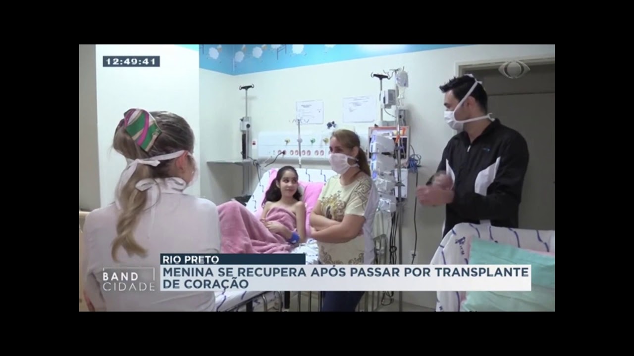 Paciente transplante de coração no HCM se recupera bem no hospital