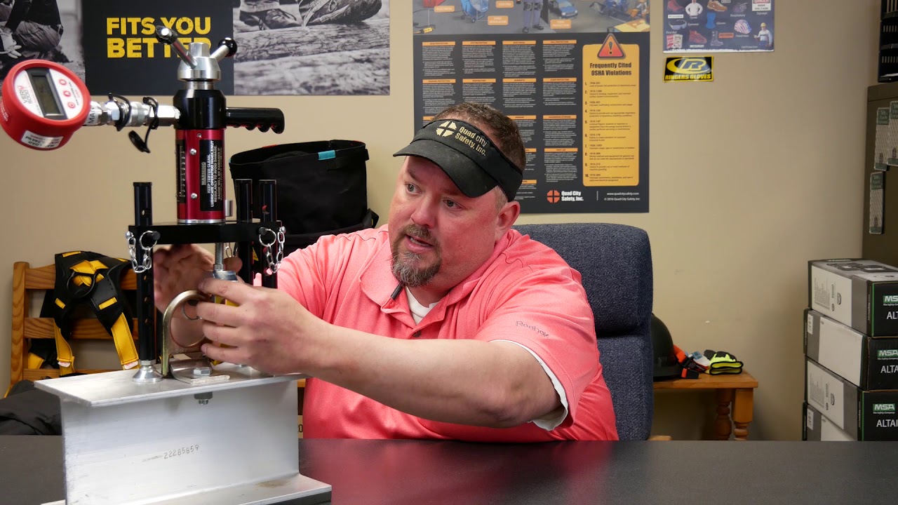 Product Spotlight: Veri5000 Fall Protection Anchor Point Testing Device