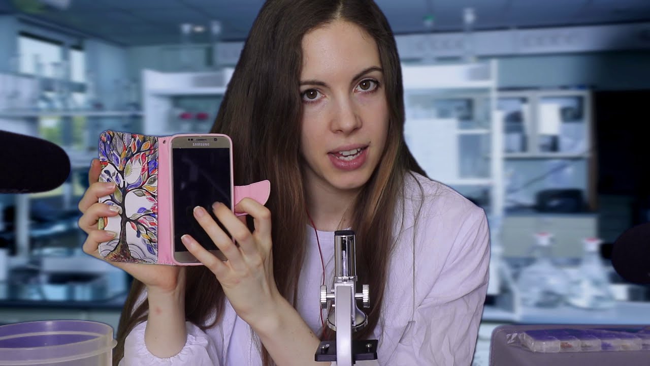 Welcome To My Lab 💙🔬 ASMR Microscope Experiments - Relaxing & Fun!
