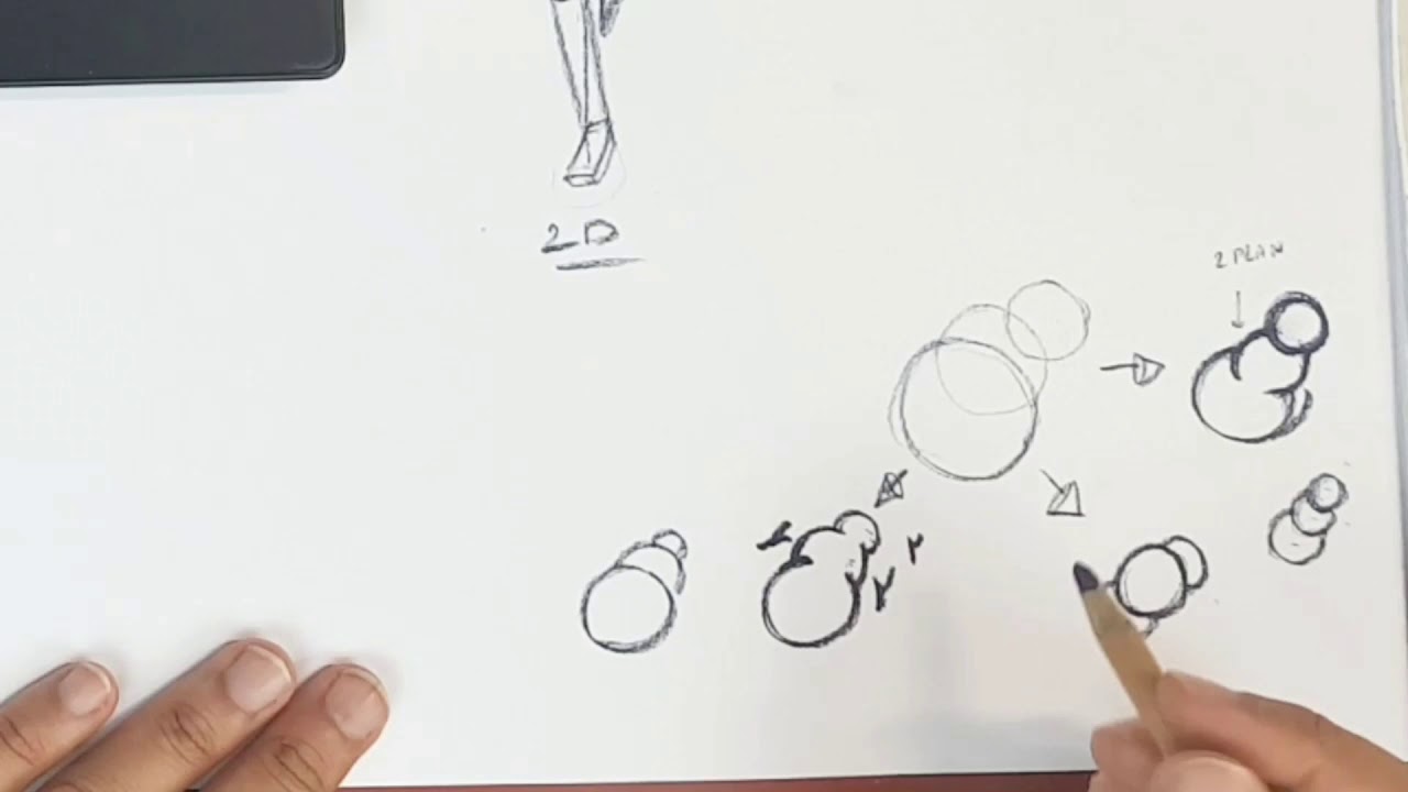 Dessiner les raccourcis, la manière la plus simple