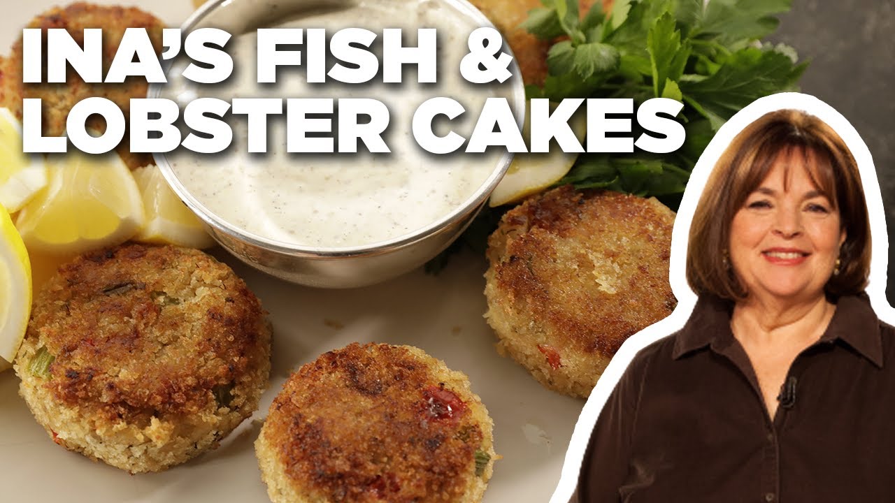Ina Garten's Fish & Lobster Cakes | Barefoot Contessa | Food Network