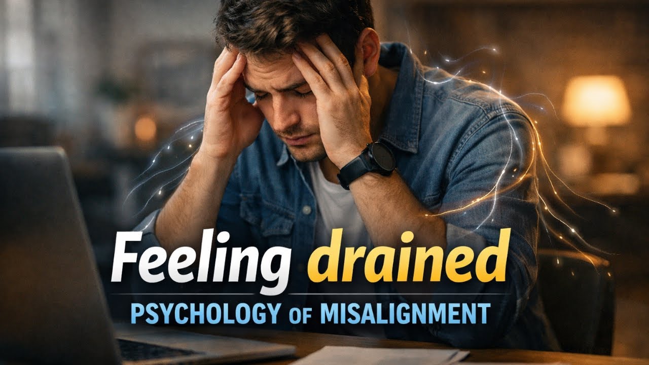 Why You Feel Emotionally Drained (The Psychology of Misalignment)