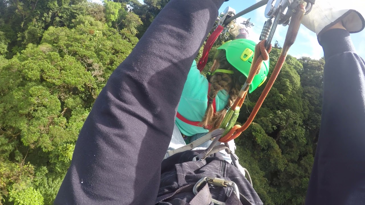 Zipline #3 at Sky Trek Monteverde