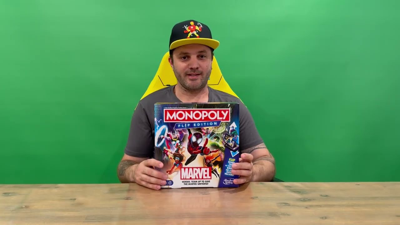 Ep 2373 - Limited Edition Marvel Flip Edition 2024 Monopoly Unboxing