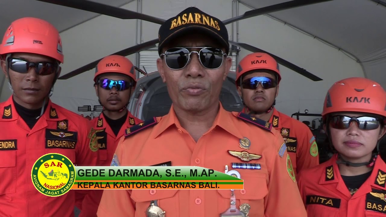 LATIHAN REPLING HELI BASARNAS BALI