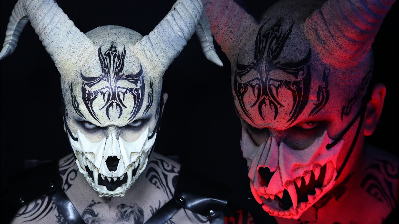 Адская гончая — обучающий ролик по макияжу Demon FX!