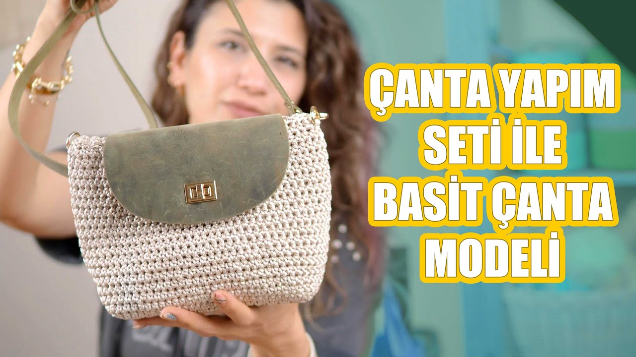 Çanta Yapım Kiti İle Kolay Pratik Çanta Yapımı