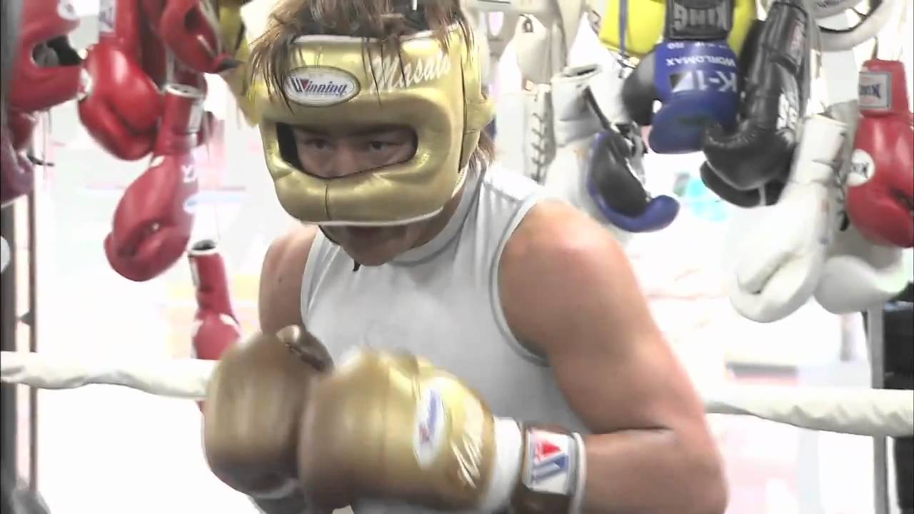 2011.4 魔裟斗1年4か月振りのスパーリング