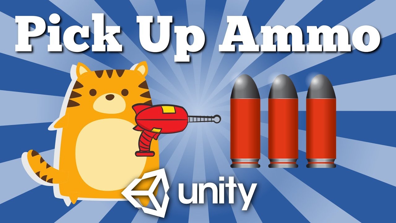 How to Make a Character to Pick Up Ammo Item Object In 2D Platformer Unity Game? Easy Tutorial.