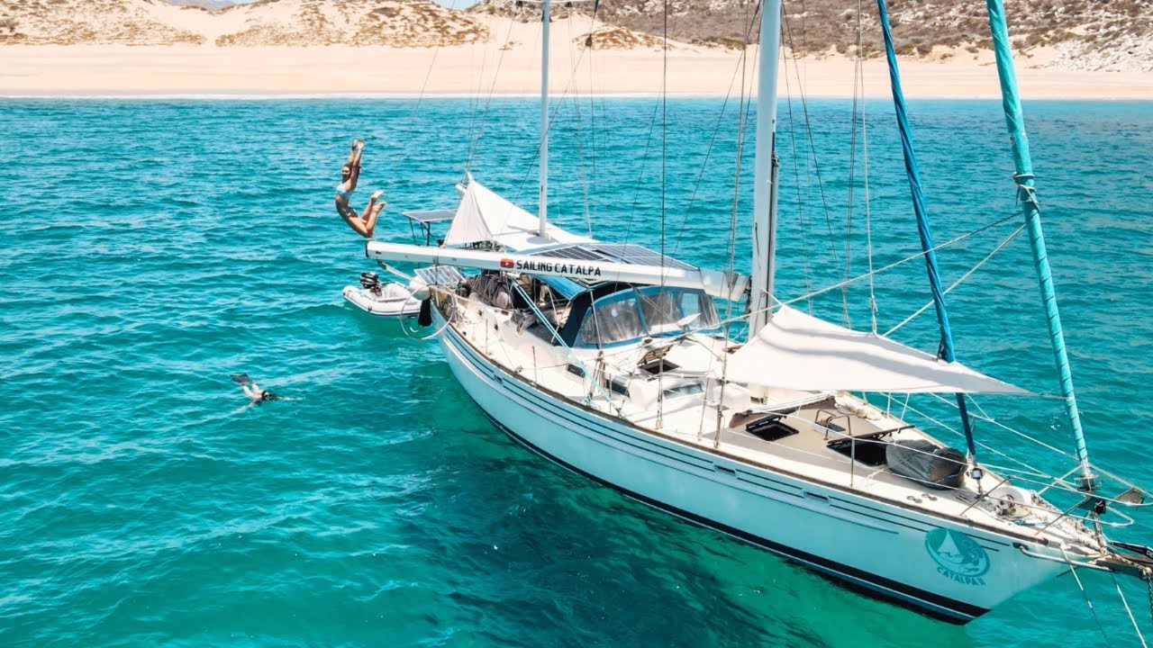 What sailing teenagers get up to at anchor&hellip;