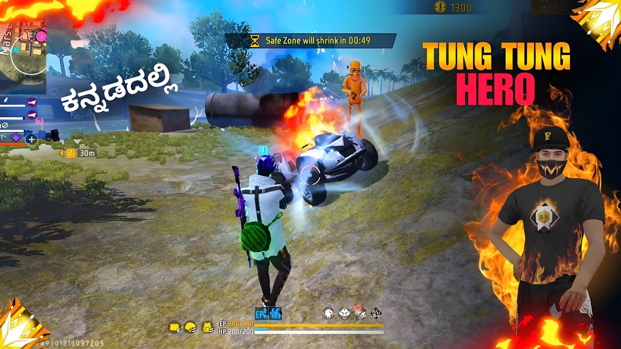 Tung Tung Hero 🤣 Free Fire Kannada || 