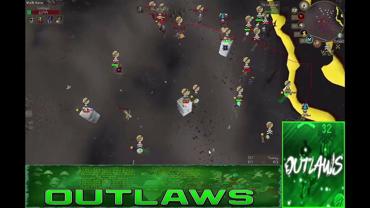 Outlaw's vs Terror [30v30] 45 Minute Wilderness Run In ft Ransom getting smoked