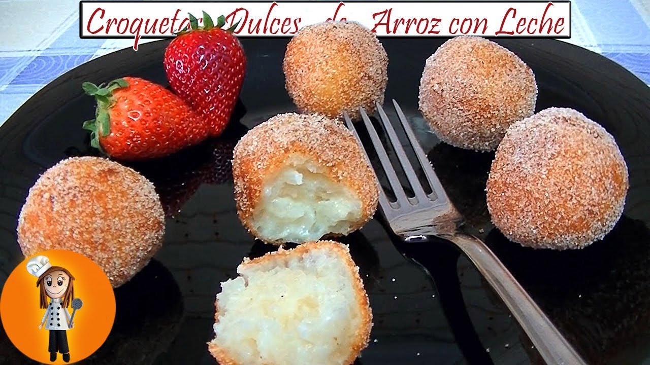 Croquetas Dulces de Arroz con Leche | Receta de Cocina en Familia
