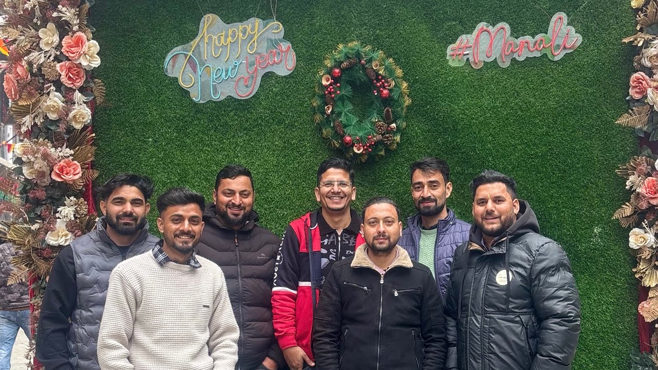 New Year Celebration in Manali Happy New year 2026