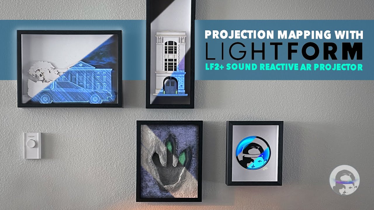 Lightform LF2+ Projection Mapping Magic - Painting With Light