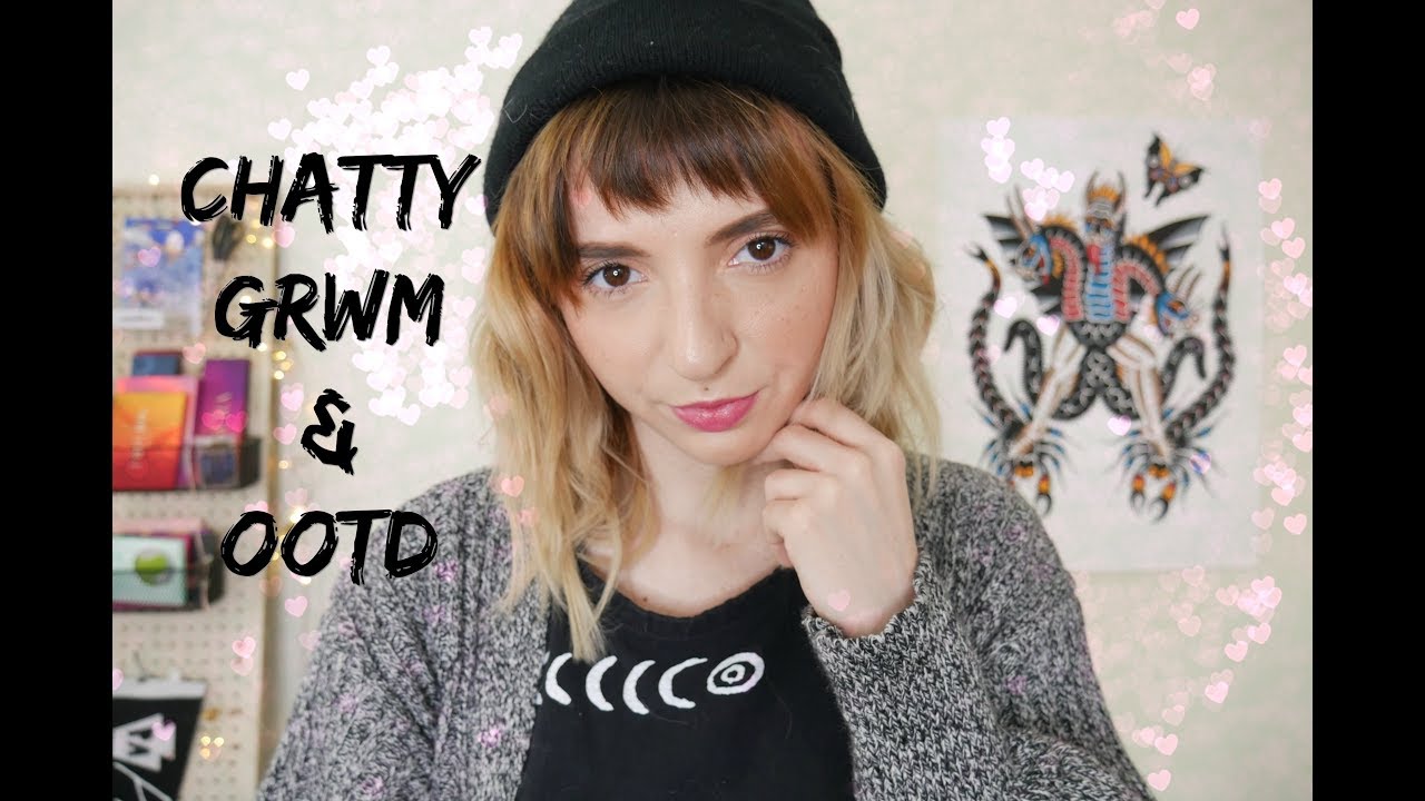 Chatty Get Ready with me! Skin prep, makeup, hair and OOTD!