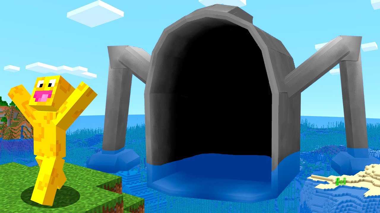 Me Convertí en Sea Eater para Trollear a Mi Amigo en Minecraft