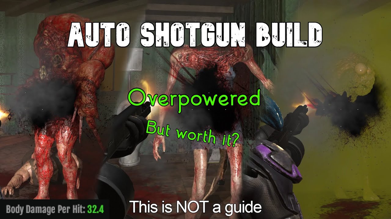 Dead Frontier 2 — Auto Shotgun Build [Level 50]