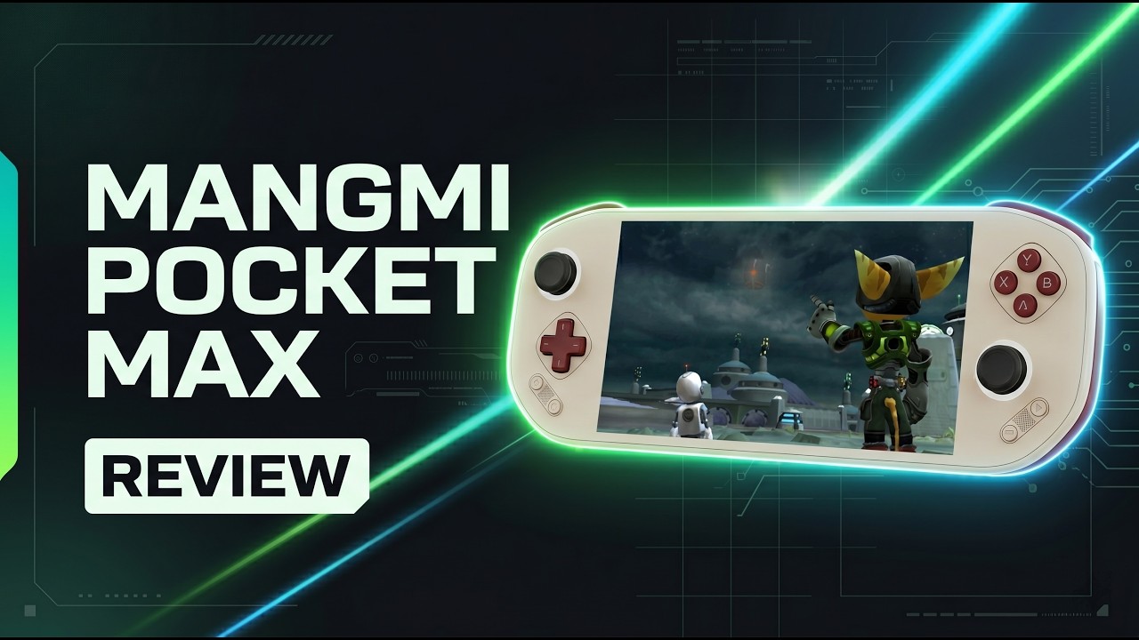 Тест MANGMI Pocket MAX! 7-дюймовый AMOLED для топовой эмуляции🔥